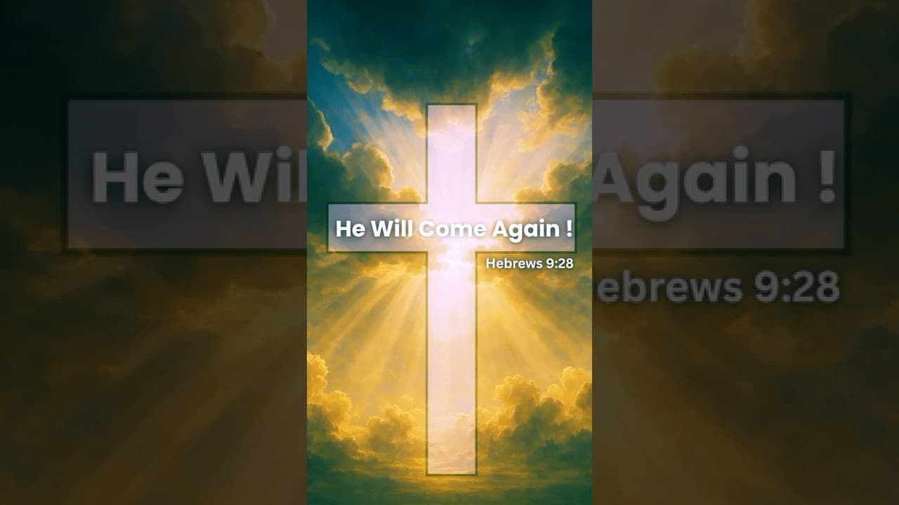 He Came Once, He’s Coming Again
