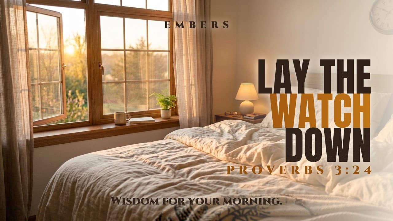 The Real Reason You Can't Sleep at 2 A.M. (Proverbs 3:24)