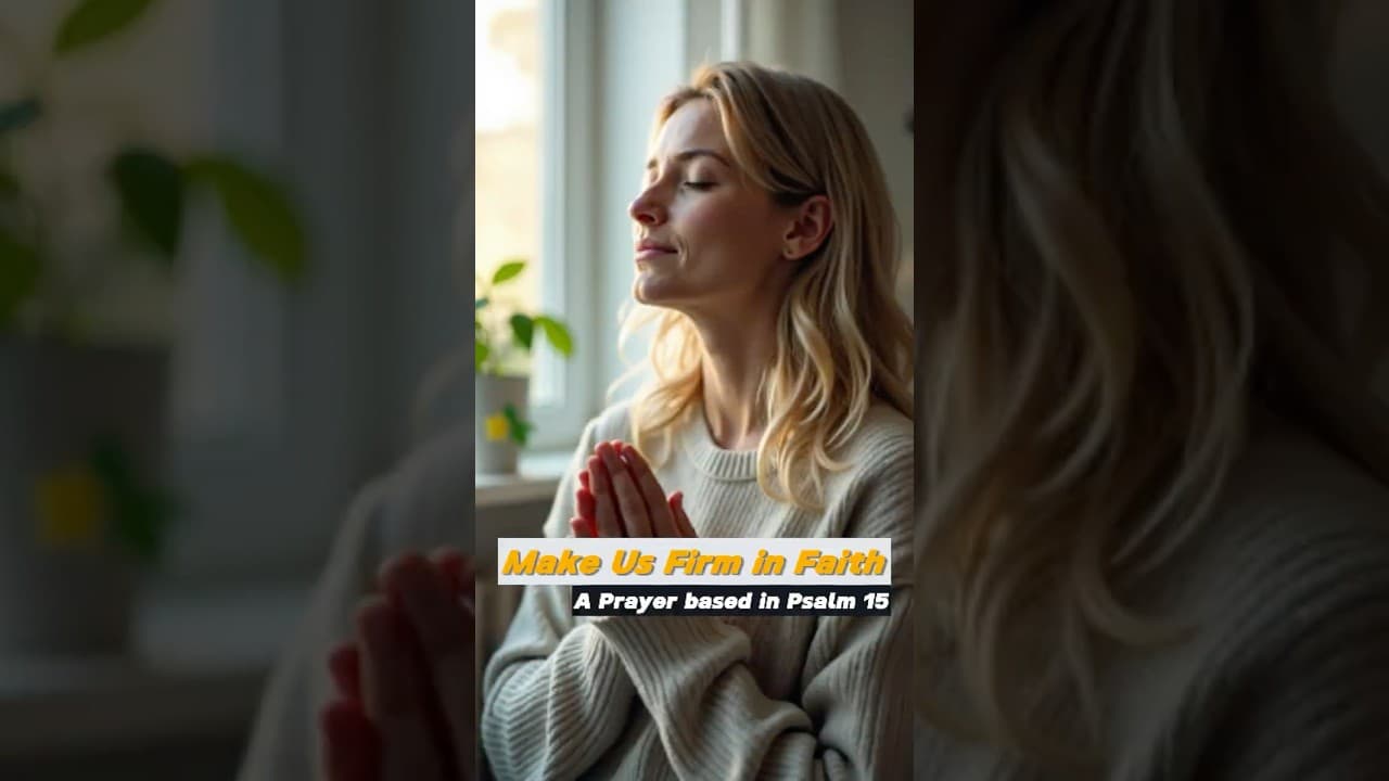 Strength in Faith: A Prayer for Integrity and Courage