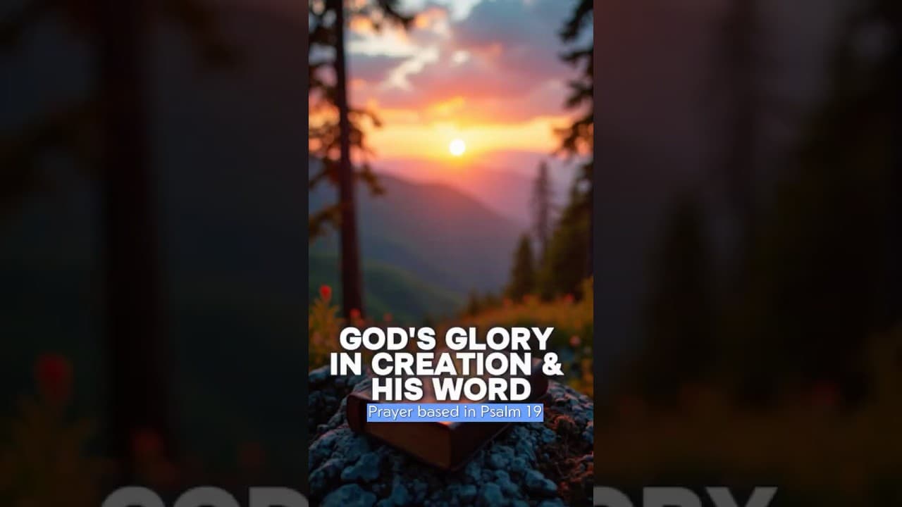 WAKE UP to the Power of Psalm 19 Every Morning!