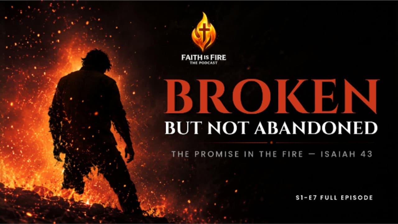Broken but Not Abandoned — The Psychology of Resilience & God’s Promise (Isaiah 43)